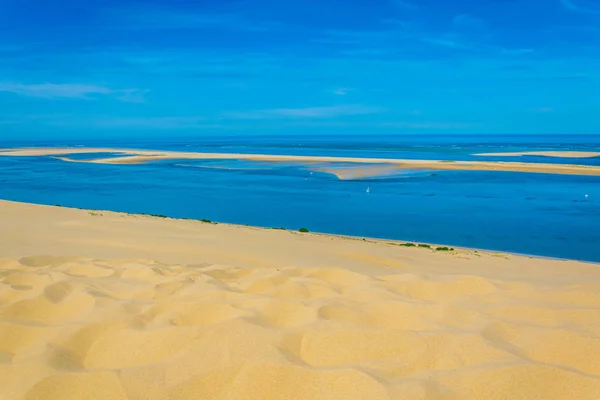 Дюна Пила Самая Большая Песчаная Дюна Европе Франк — стоковое фото