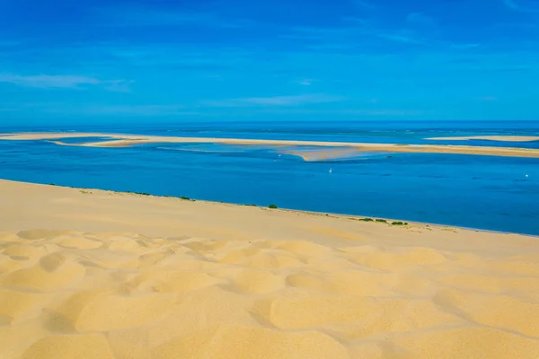 Dune Pilat Grootste Canyon Europa Franc — Stockfoto