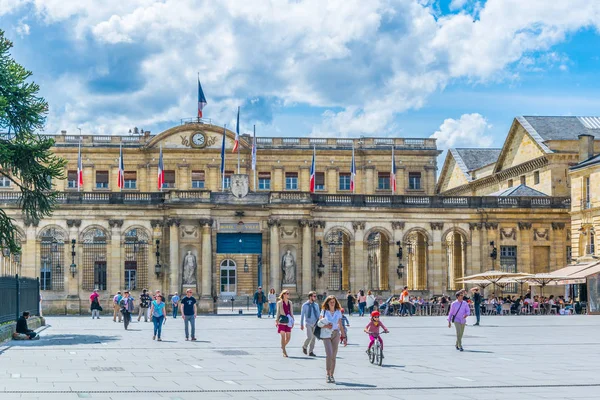 Bordeaux França Maio 2017 Palais Rohan Uma Prefeitura Bordéus Franc — Fotografia de Stock