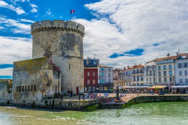 La Rochelle, Fransa, 12 Mayıs 2017: Tur de la chaine La Rochelle'deki Frangı görünümünü