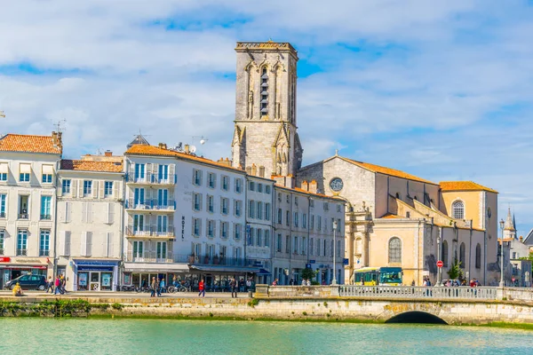 Rochelle France May 2017 Eglise Saint Sauveur Rochelle Franc — Φωτογραφία Αρχείου