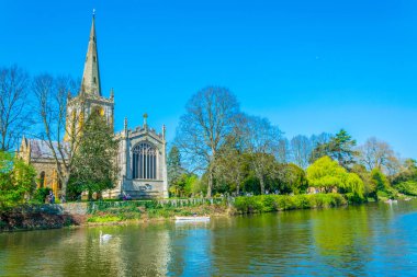 Holy Trinity Kilisesi Stratford upon Avon, Englan içinde