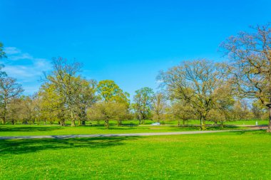 Stamford, Englan Burghley gayrimenkulün görünümü