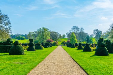 Stamford, Englan Burghley gayrimenkulün görünümü