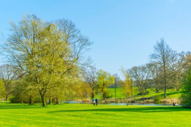 Stamford, Englan Burghley gayrimenkulün görünümü