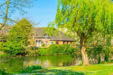 Stamford, Englan geleneksel evlerde görünümünü