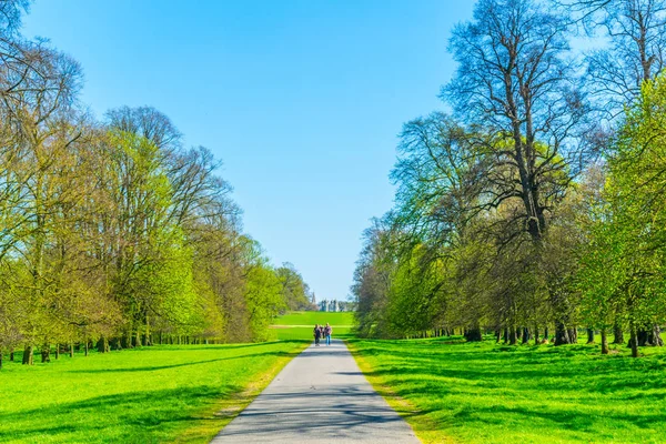 Vista Propriedade Burghley Stamford Englan — Fotografia de Stock