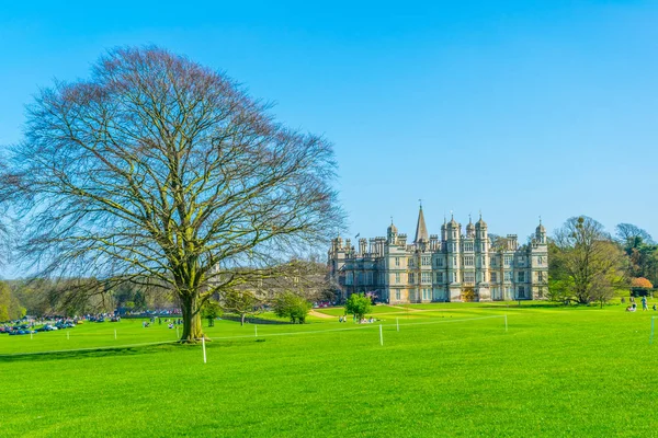 Burghley House Der Nähe Von Stamford Englan — Stockfoto