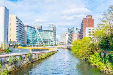 Irwell Manchester, Englan Nehri'nin Riverside