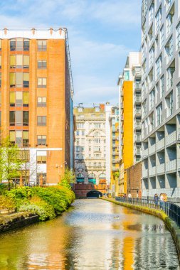 Rochdale kanalı Manchester, Englan görünümünü
