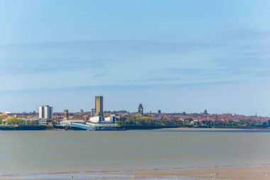 Birkenhead, Liverpool, Englan görünümünü