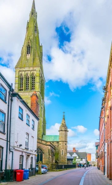 ギルド ホールとレスター イングランドの大聖堂 — ストック写真