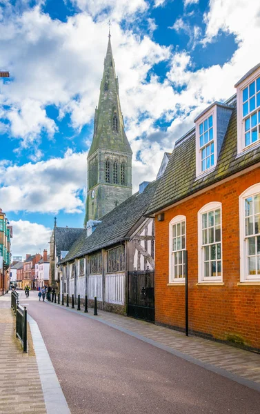 Guild Hall Catedral Leicester Inglaterra — Fotografia de Stock