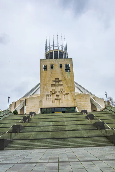Metropolitan Cathedral Liverpool Englan — Stockfoto