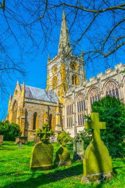 Holy Trinity Kilisesi Stratford upon Avon, Englan içinde