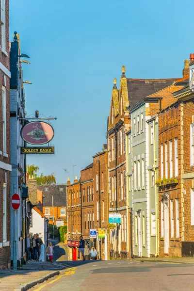 Chester Egyesült Királyság 2017 Április Nézd Központi Chester Englan Street — Stock Fotó