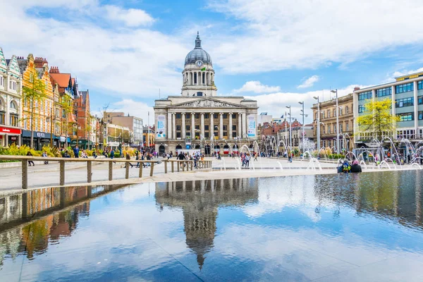 Nottingham United Kingdom April 2017 Blick Auf Das Rathaus Nottingham — Stockfoto