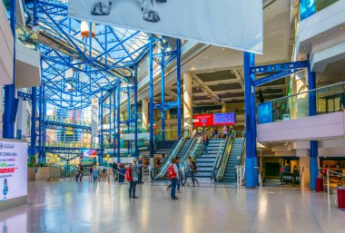 Birmingham, Birleşik Krallık, 8 Nisan 2017: iç Symphony hall Birmingham, Englan