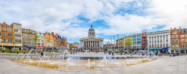 Nottingham United Kingdom April 2017 Blick Auf Das Rathaus Nottingham — Stockfoto