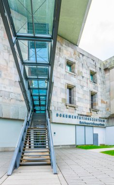 Giriş belgeleri merkezi Reichsparteitagsgelande, Nürnberg, Almanya