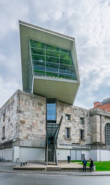 Giriş belgeleri merkezi Reichsparteitagsgelande, Nürnberg, Almanya