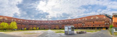 Nurnberg, Alman eski Nazi Kongre salonunda görünümünü