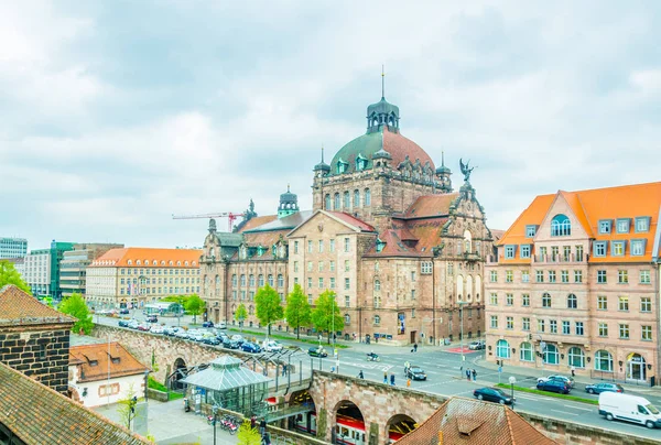 Vista Casa Ópera Nuremberga Alemanha — Fotografia de Stock