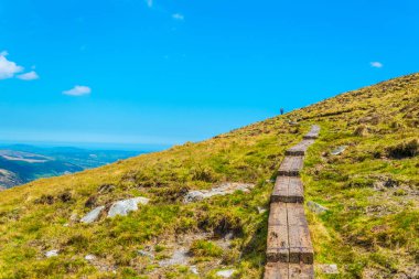Glendalough, Irelan alt ve üst Gölü havadan görünümü