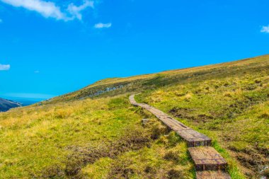 Glendalough, Irelan alt ve üst Gölü havadan görünümü