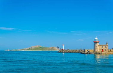 Howth, Irelan limanında deniz feneri