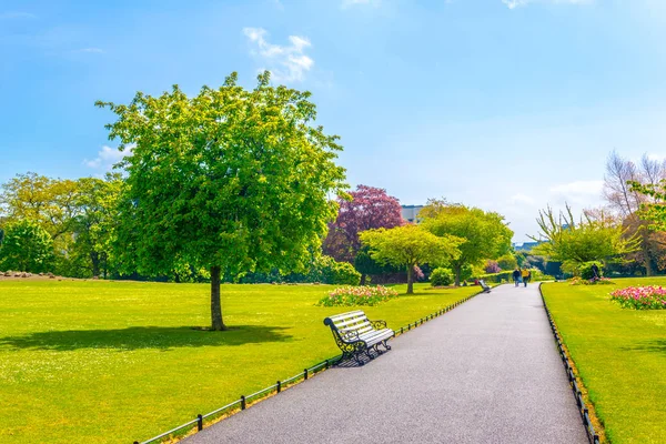 Folkparken Phoenixparken Dublin Lagarnas — Stockfoto