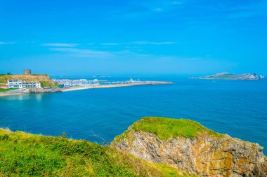 Howth, Irelan marinada görünümünü