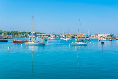 Howth, Irelan marinada görünümünü