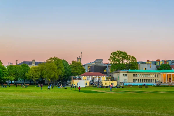 Vista Edificio Dentro Del Campus Universitario Trinidad Dublín Irlanda —  Fotos de Stock