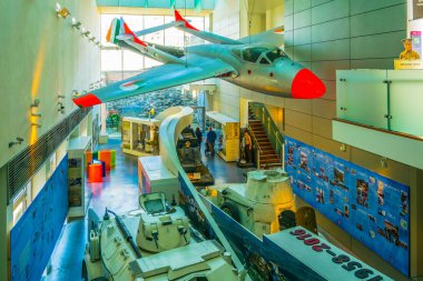 Dublin, İrlanda, 9 Mayıs 2017: Dubli Ulusal Müzesi İrlanda iç