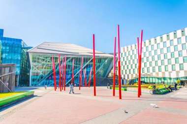Dublin, İrlanda, 9 Mayıs 2017: Bord GAIS Enegry tiyatro Dublin, Irelan