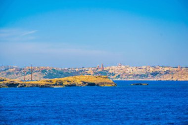 Mgarr Seaside görünümünü Gozo Adası, Malt