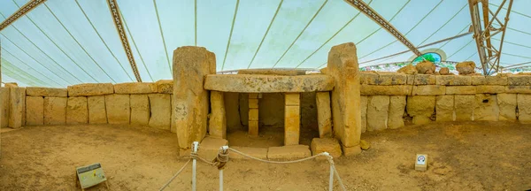 Mnajdra Neolitikus Templom Maláta — Stock Fotó
