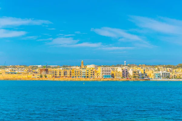 Vista Paseo Marítimo Birzebbuga Malta —  Fotos de Stock