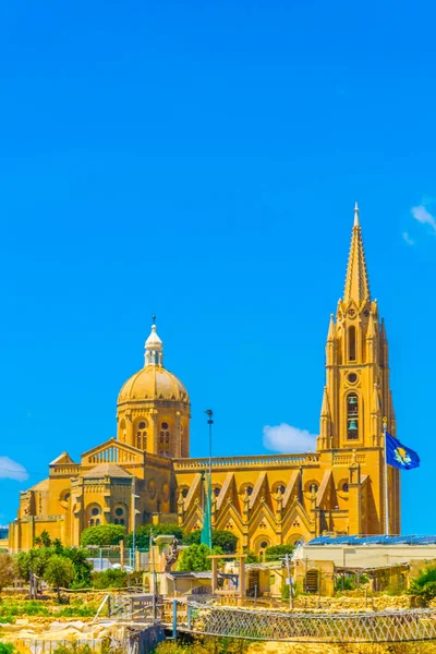 Iglesia Parroquial Ghajnsielem Mgarr Gozo Malta —  Fotos de Stock