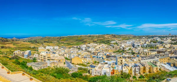 Vista Ciudadela Kastell Victoria Gozo Malta — Foto de Stock