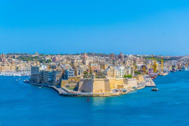 Malt Senglea şehrin kıyı şeridi