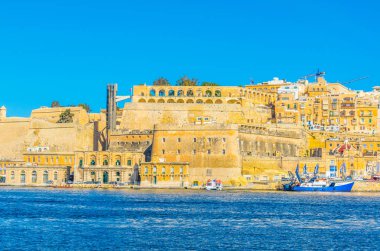 Valletta, Malt bahçelerde Üst Barrakka görünümünü