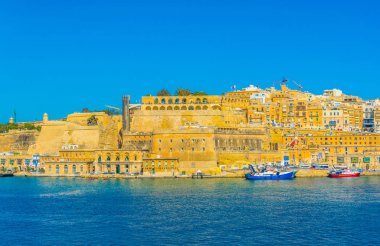 Valletta, Malt bahçelerde Üst Barrakka görünümünü