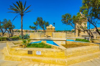 Gardjola bahçeleri Malta şehir Sengle