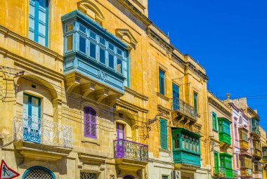 Eski Şehir Senglea, Malt tarihi evlerin cepheler