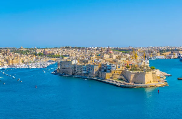 Береговая Линия Города Сенгли Мальте — стоковое фото