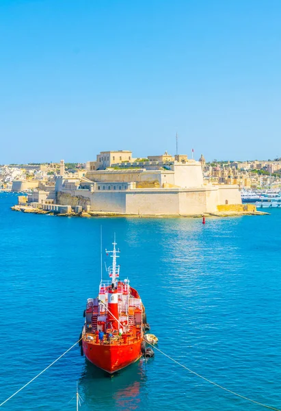 Форт Сент Анджело Биргу Мальт — стоковое фото
