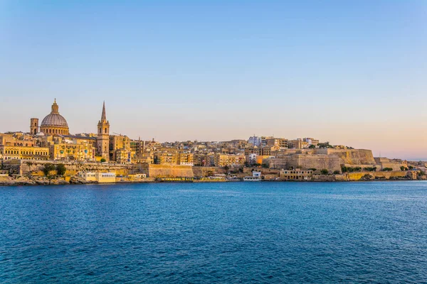 Skyline Valleta Malta — Foto de Stock