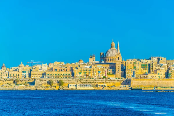 Skyline Valleta Malta — Foto de Stock
